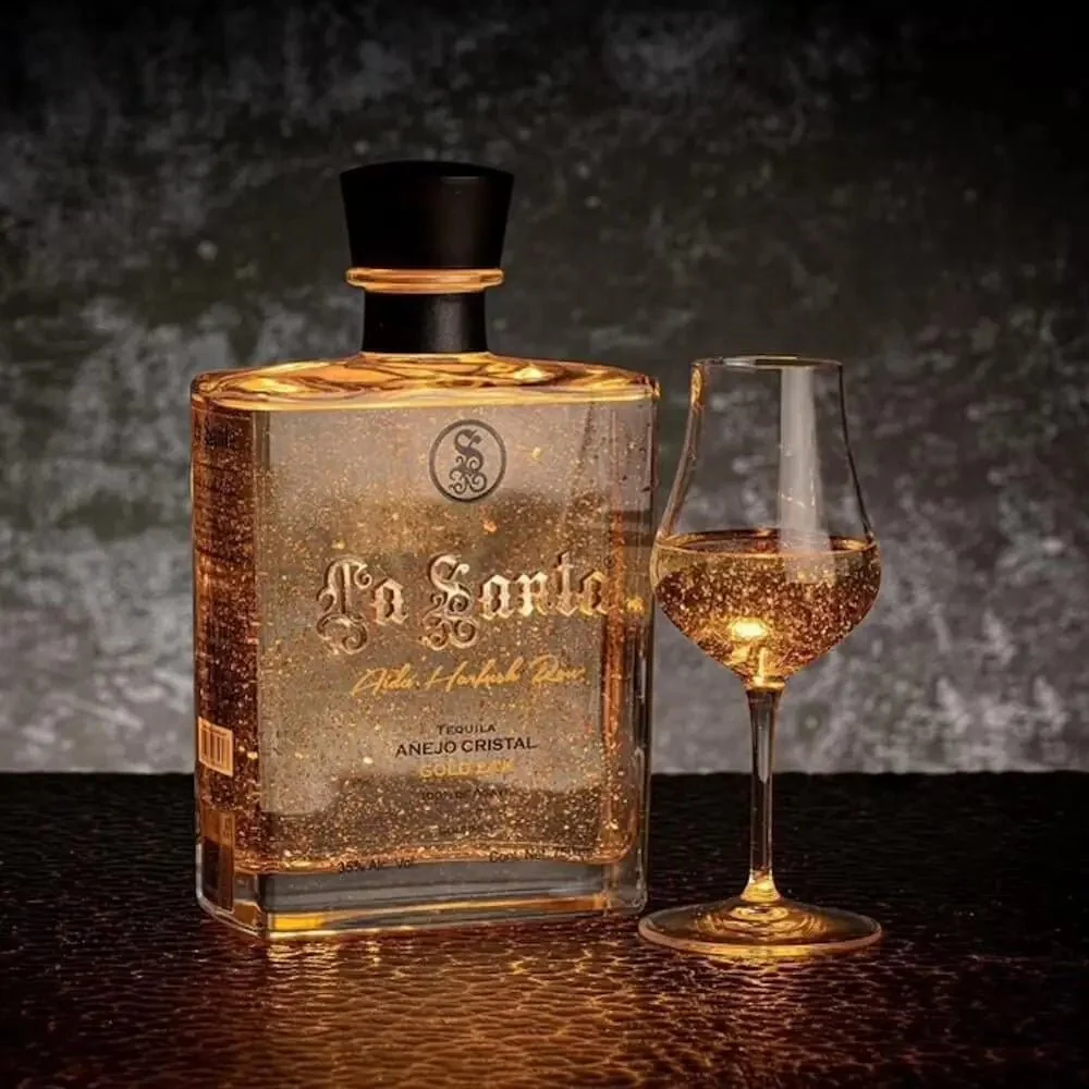 La Santa Tequila 24K Gold Anejo - Image 4