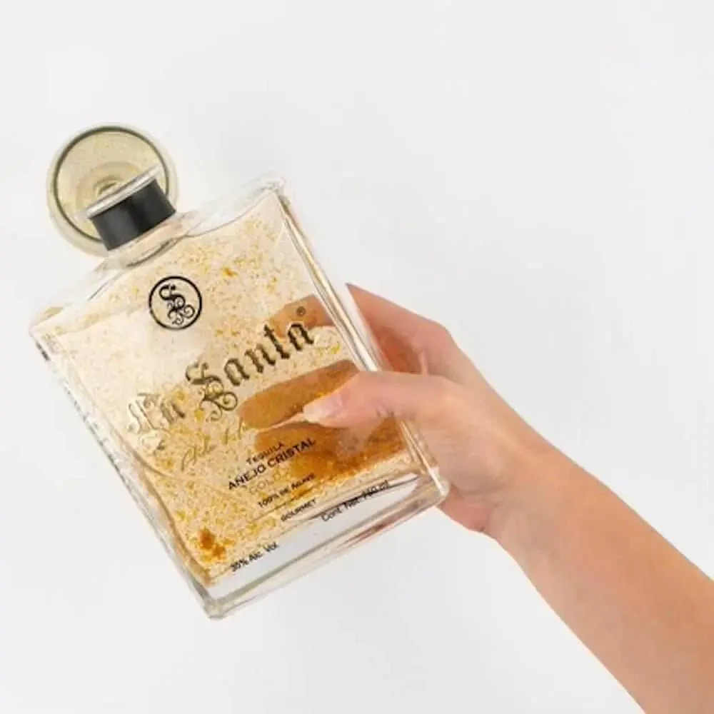 La Santa Tequila 24K Gold Anejo - Image 5