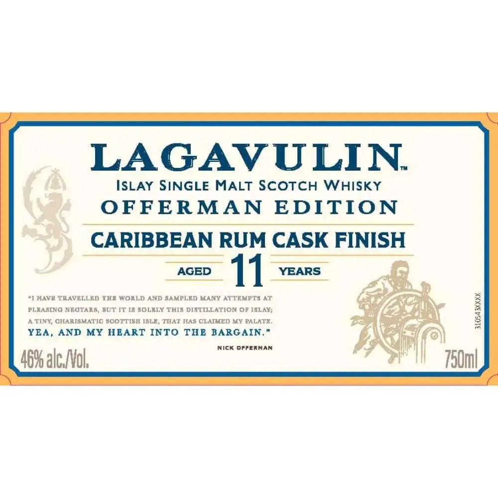 Lagavulin Offerman Edition 11 Year Caribbean Rum Cask Finish - Image 2