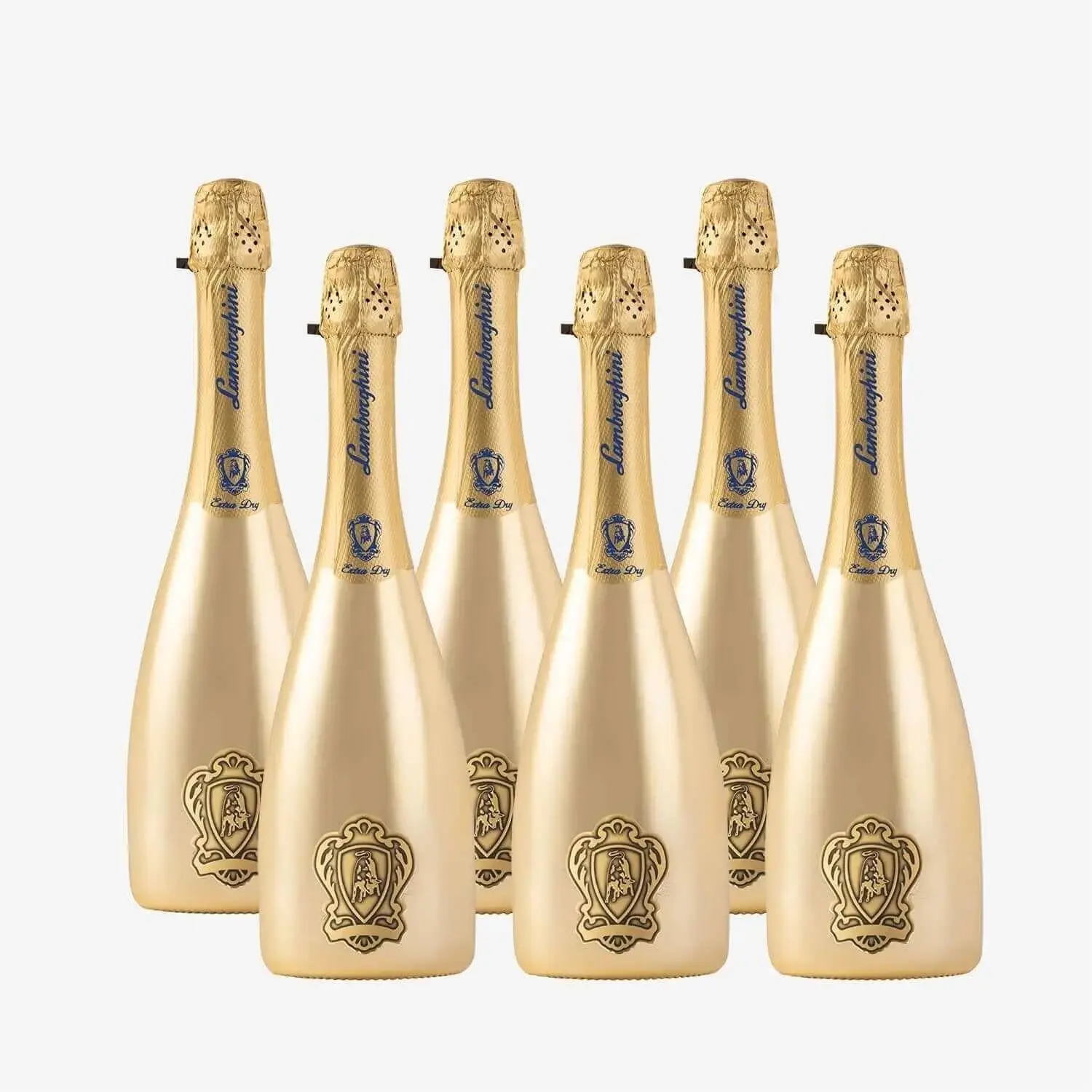 Lamborghini Gold: Extra Dry Prosecco D.O.C. Treviso with Gift Box | Case of 6