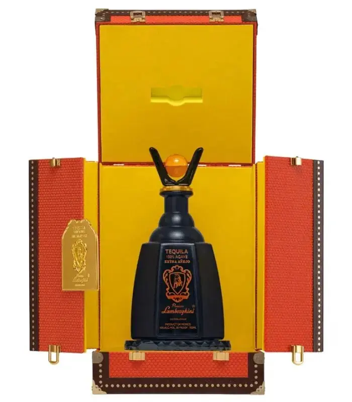 Lamborghini Tequila Extra Anejo Gift Set