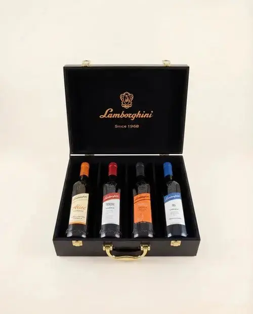 Lamborghini Ultimate Wine Gift Set – Trescone, Era, Taurus, Alice with Luxury Gift Case - Image 2