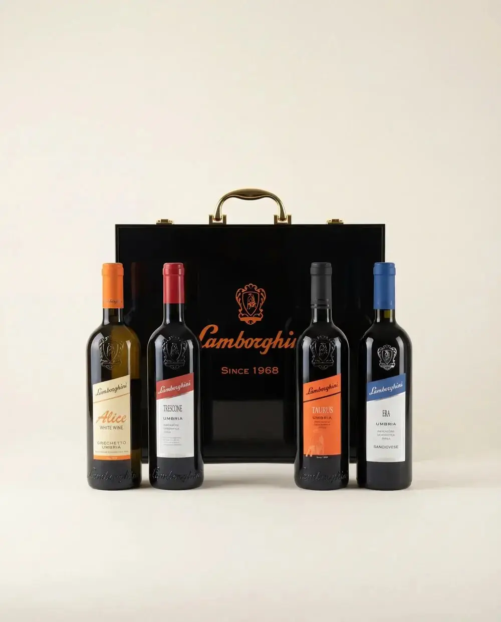 Lamborghini Ultimate Wine Gift Set – Trescone, Era, Taurus, Alice with Luxury Gift Case - Image 3