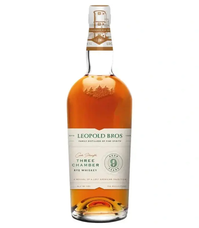 Leopold Bros 9 Year Three Chamber Cask Strength Rye Whiskey