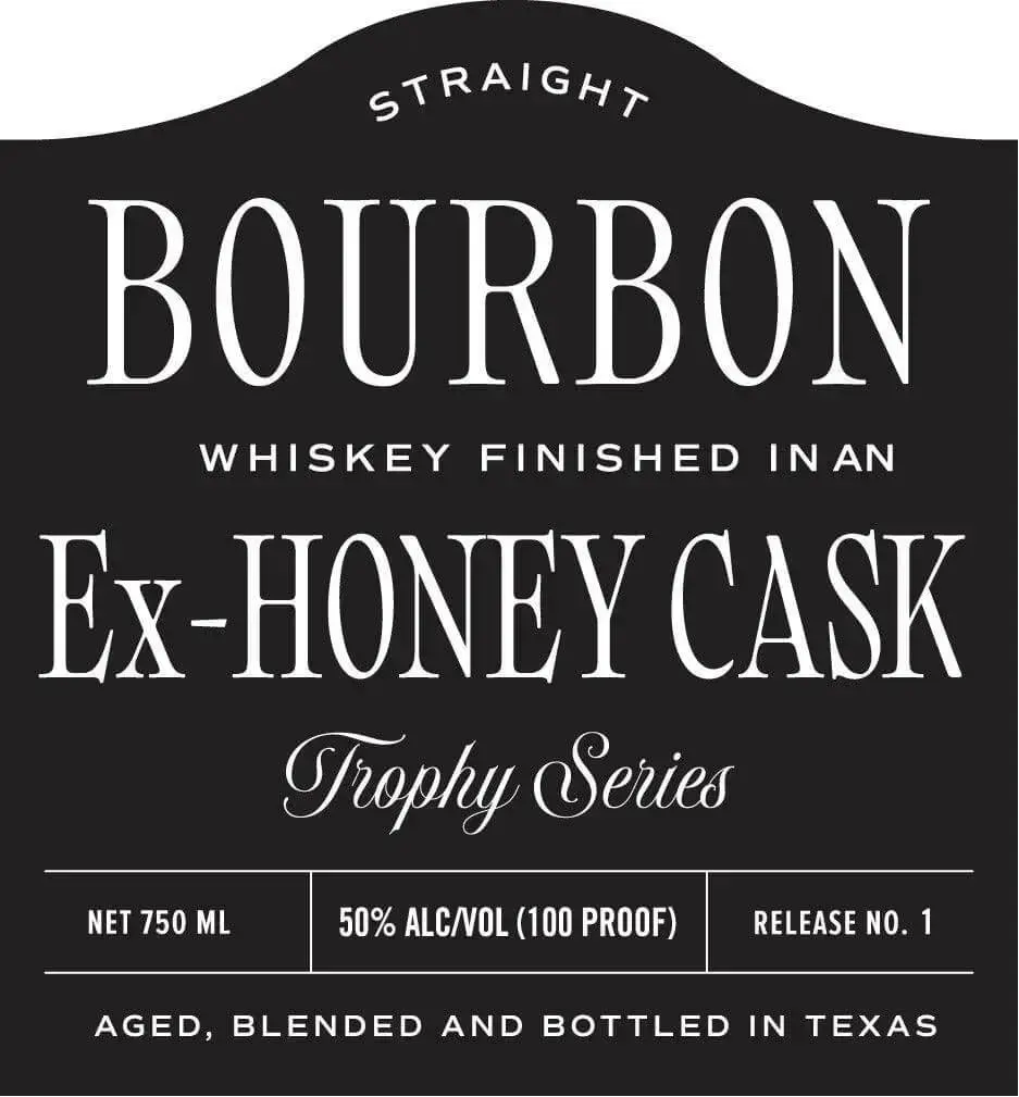 Lockwood Distilling Co. 8 Year Ex Honey Cask Finished Straight Bourbon Whiskey Trophy Series