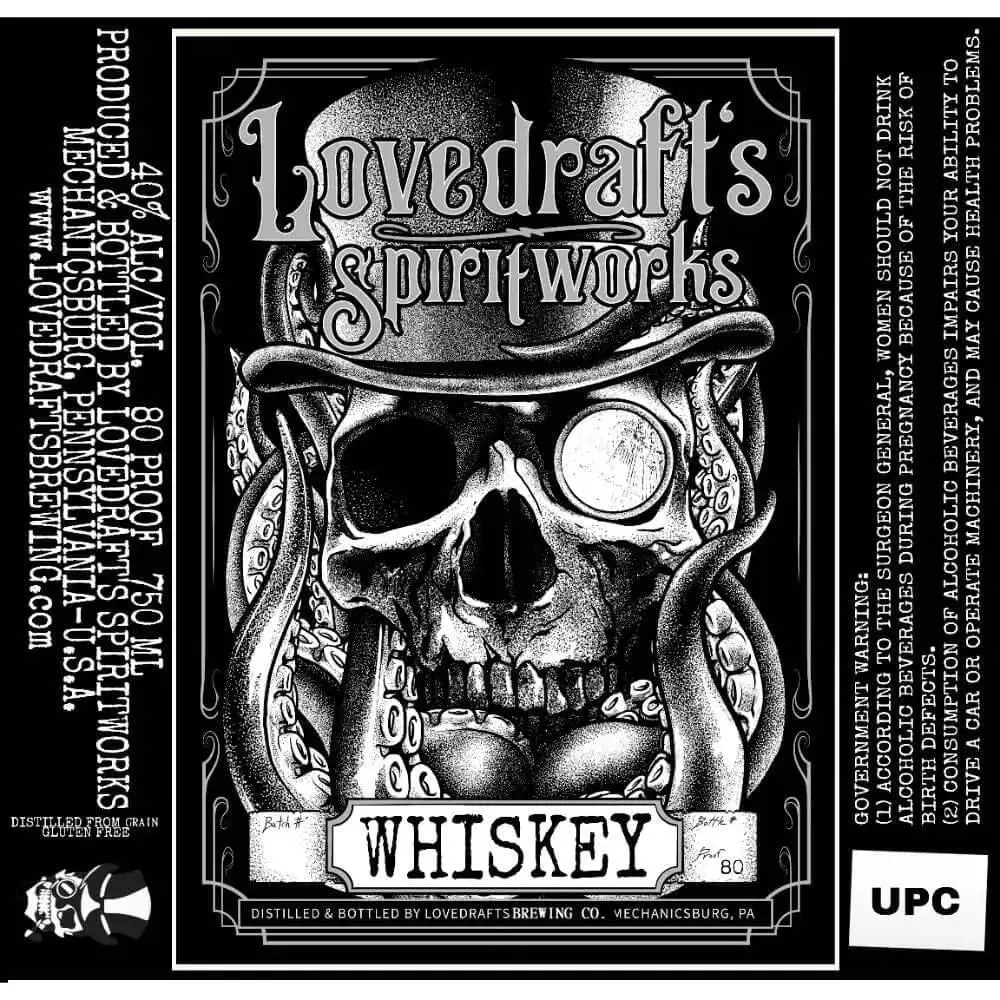 Lovedraft’s Spiritworks Whiskey