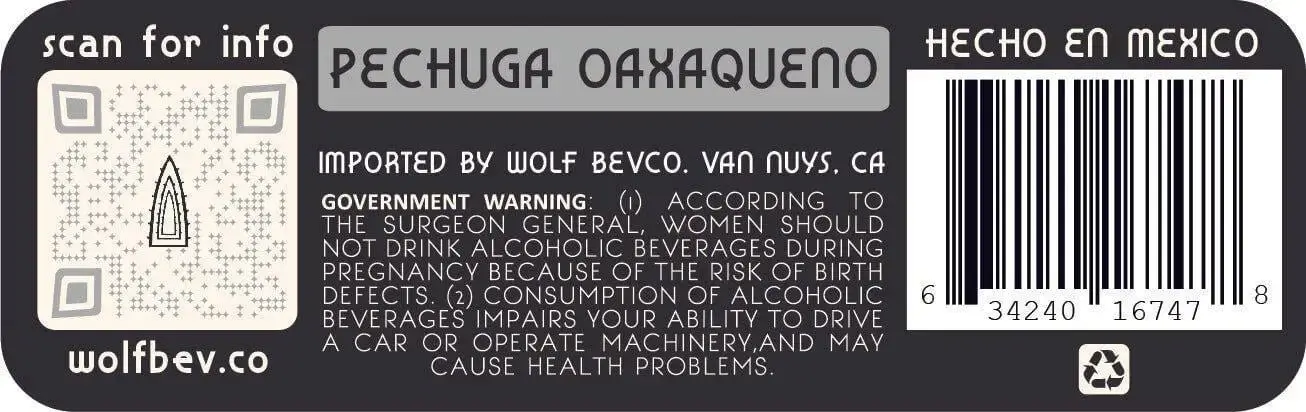 Lucero Pechuga Oaxaqueño Agave Spirits - Distilled with Chicken & Fruits - Image 2