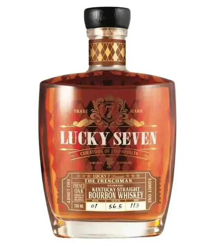 Lucky Seven The Frenchman French Oak Straight Bourbon 750mL