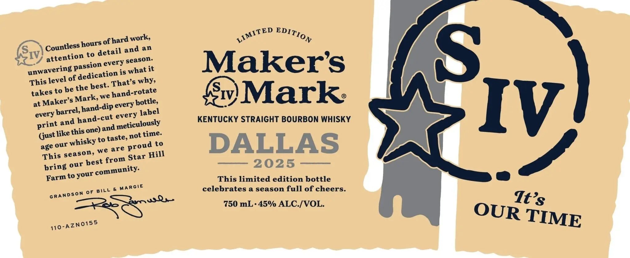 Maker’s Mark Dallas 2025 Limited Edition Bourbon
