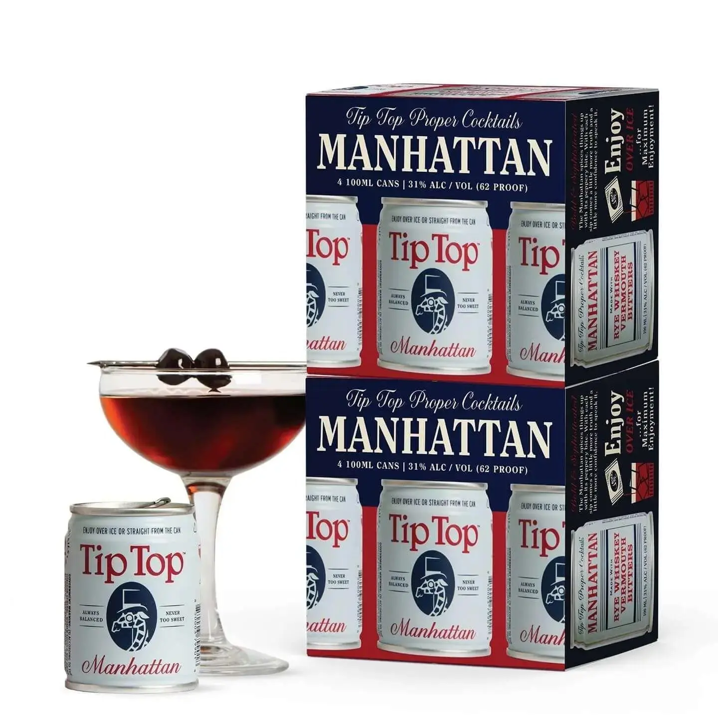Tip Top Cocktails Manhattan