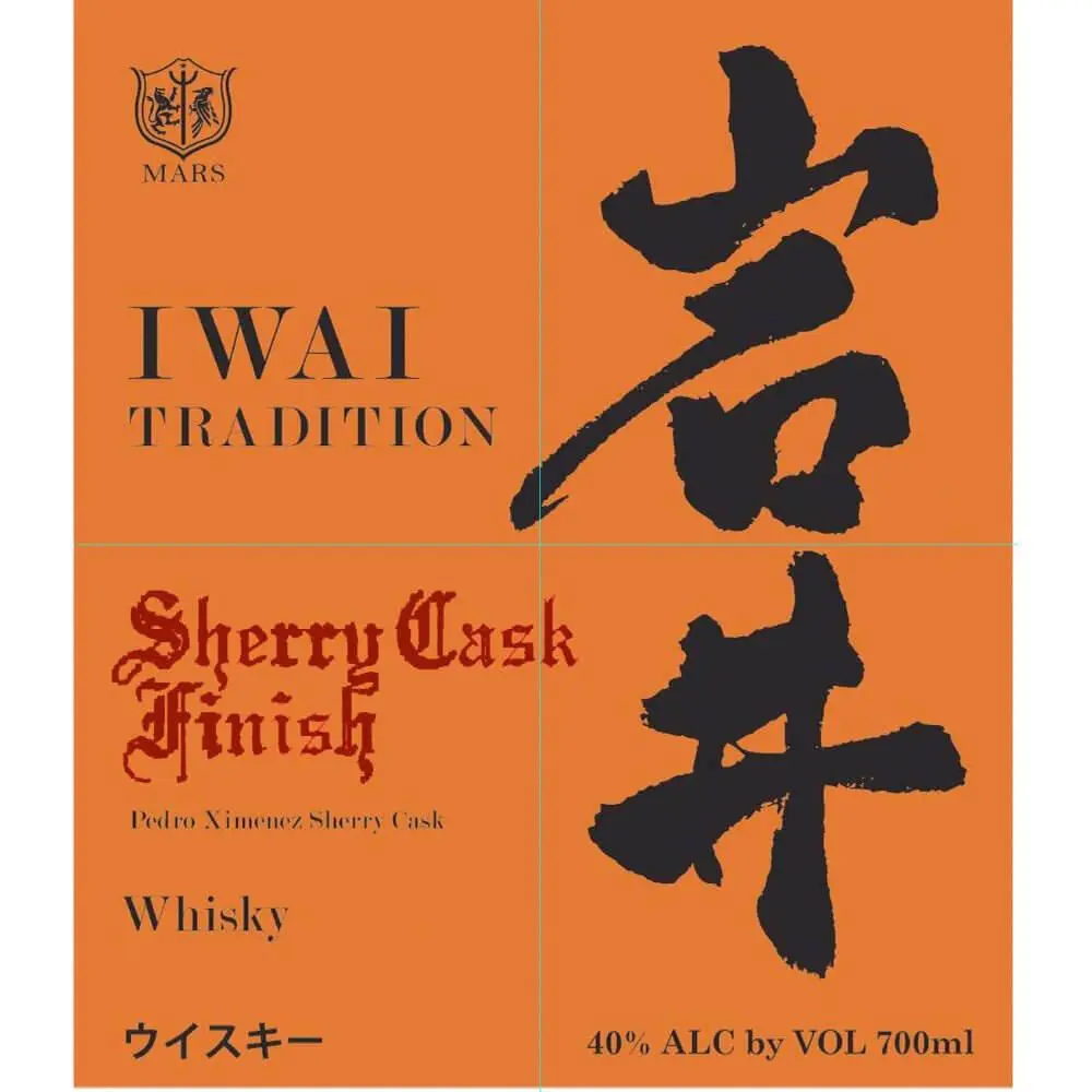 Mars Iwai Tradition Sherry Cask Finish Japanese Whisky - Image 2