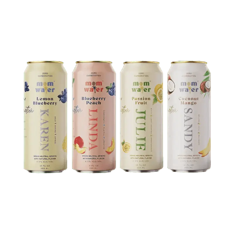 Mom Water Meet The Mom Squad - Variety Pack Cocktails 12.oz - Image 2