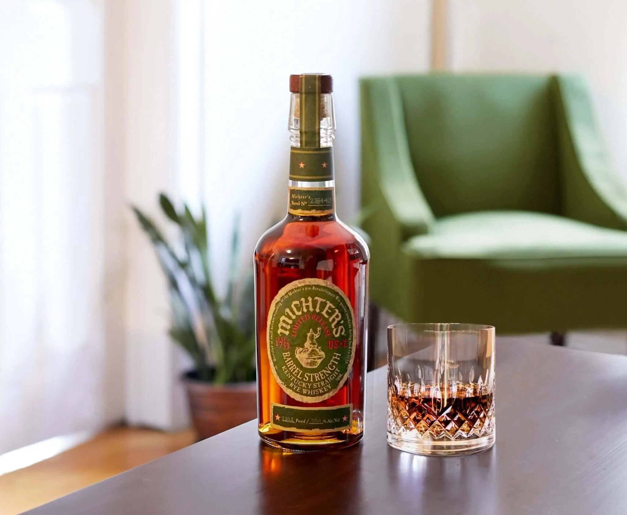 Michter's US 1 Barrel Strength Rye 2021 Release - Image 2