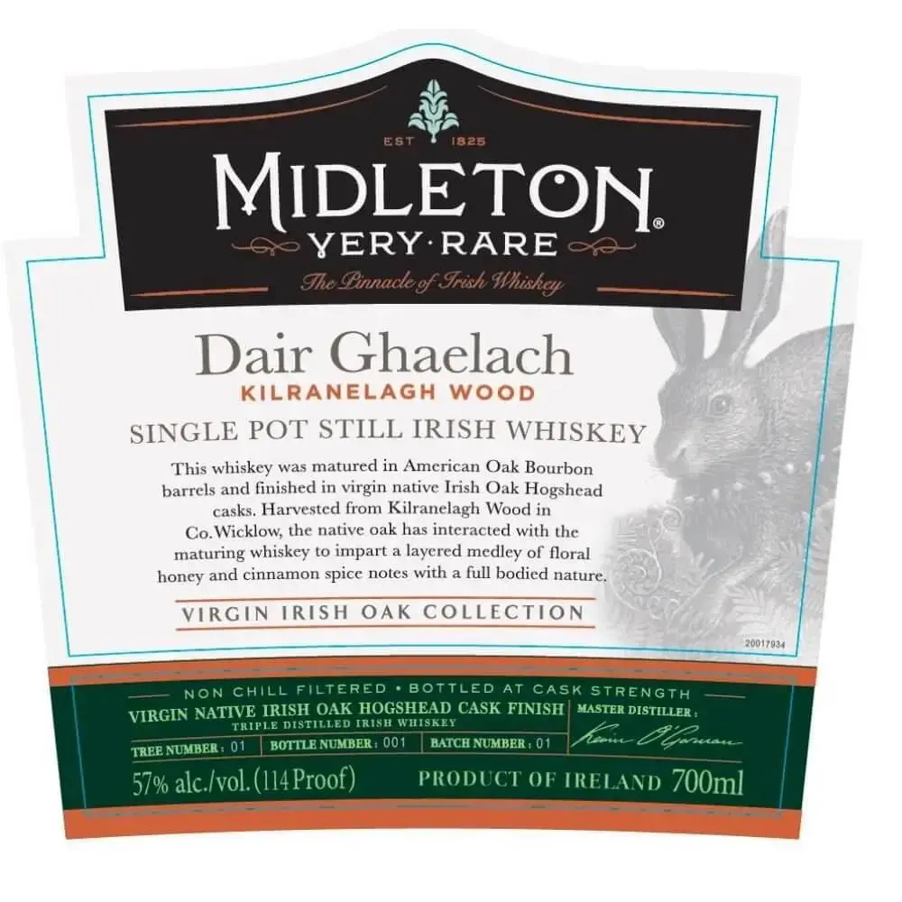 Midleton Very Rare Dair Ghaelach Kilranelagh Wood - Image 2