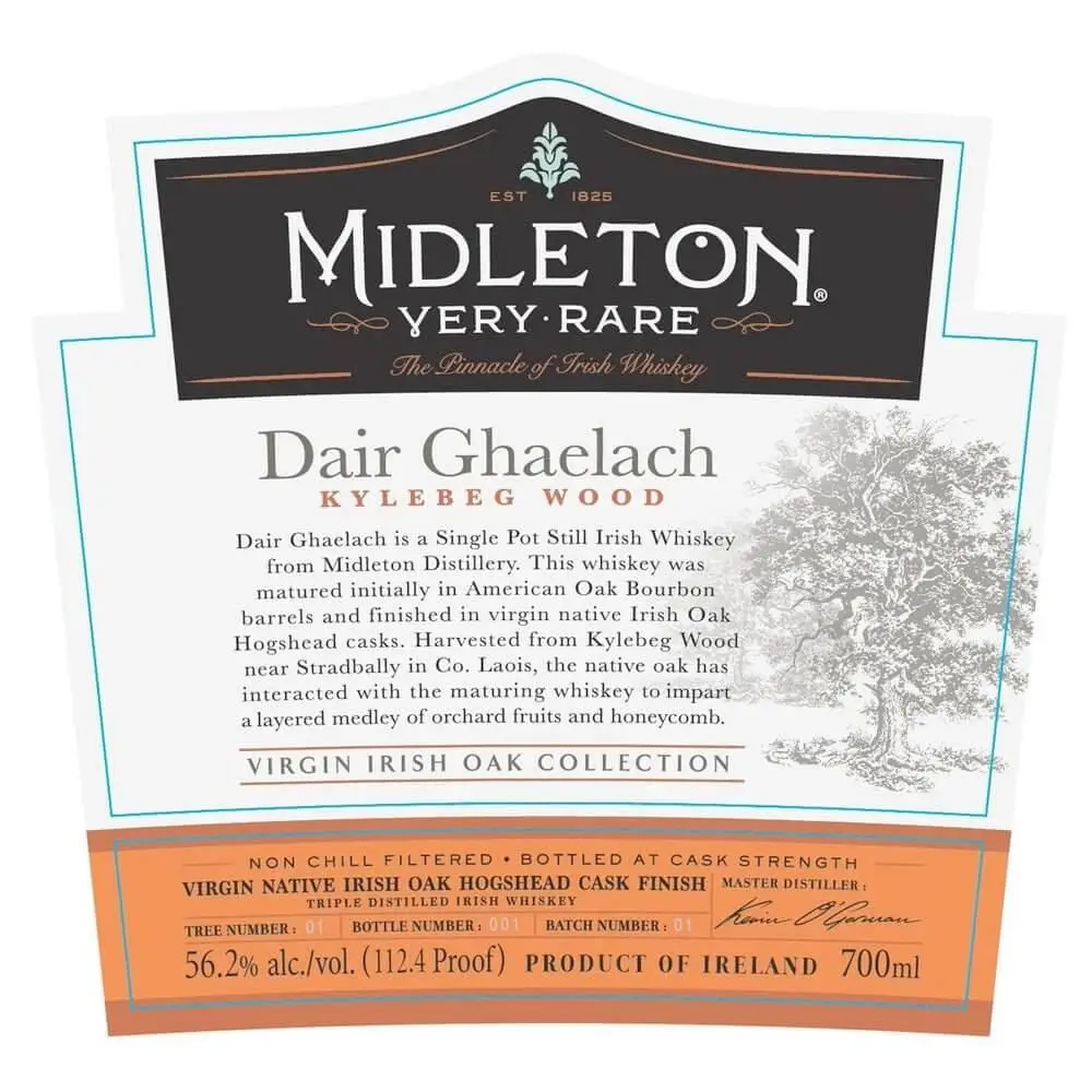 Midleton Very Rare Dair Ghaelach Kylebeg Wood - Image 2