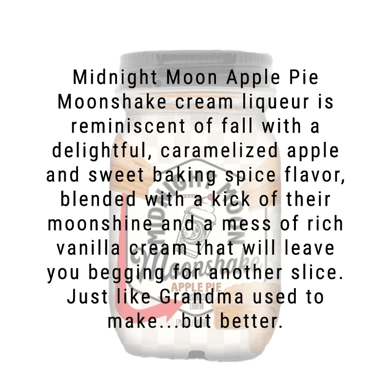 Midnight Moon Apple Pie Moonshake 50mL 12 pack - Image 2
