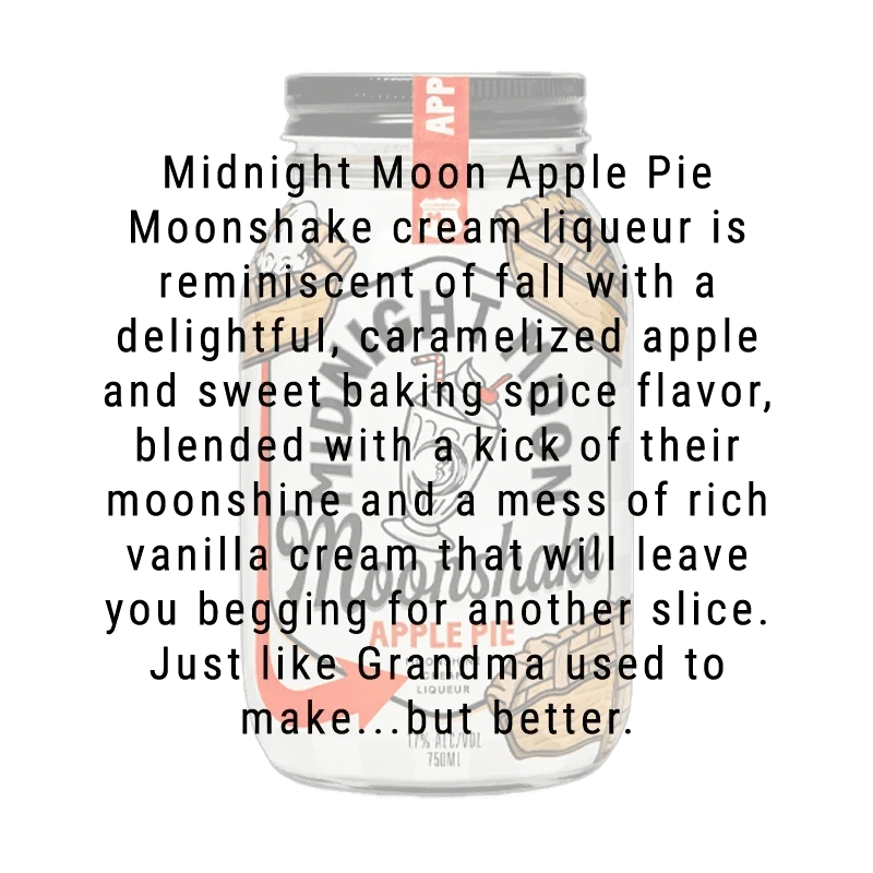 Midnight Moon Apple Pie Moonshake 750mL - Image 2