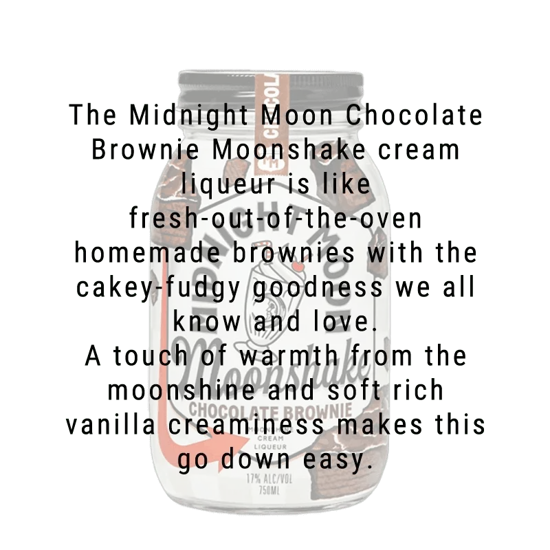 Midnight Moon Chocolate Brownie Moonshake 750mL - Image 2