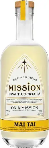Mission Craft Cocktails Mai Tai 375ml 6 Pack
