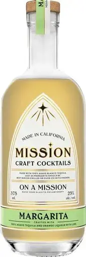 Mission Craft Cocktails Margarita 375ml 6 Pack