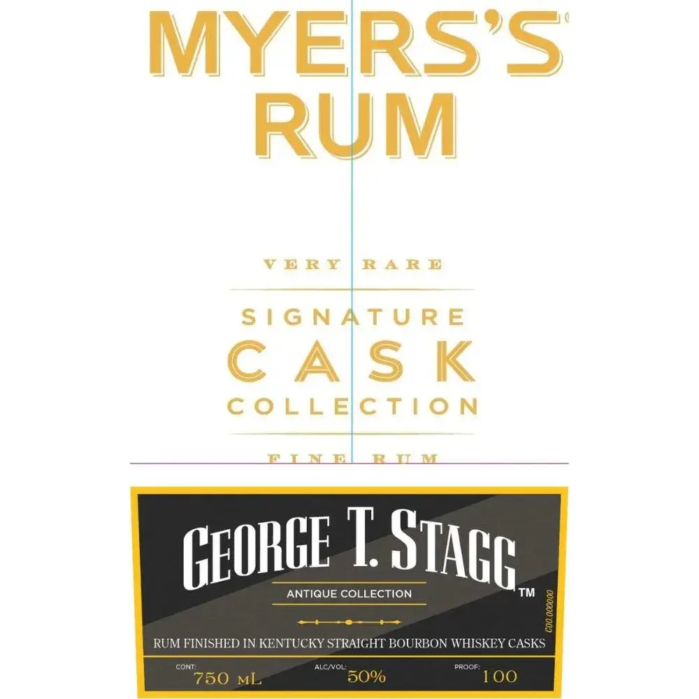 Myers’s Rum Signature Cask Collection - George T. Stagg Barrel - Image 2