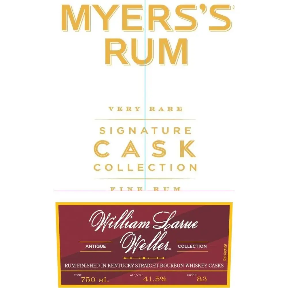 Myers’s Rum Signature Cask Collection - William Larue Weller Barrel - Image 2