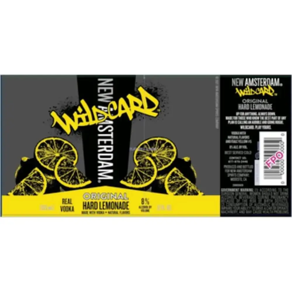 New Amsterdam Wildcard Original Hard Lemonade 4PK - Image 2