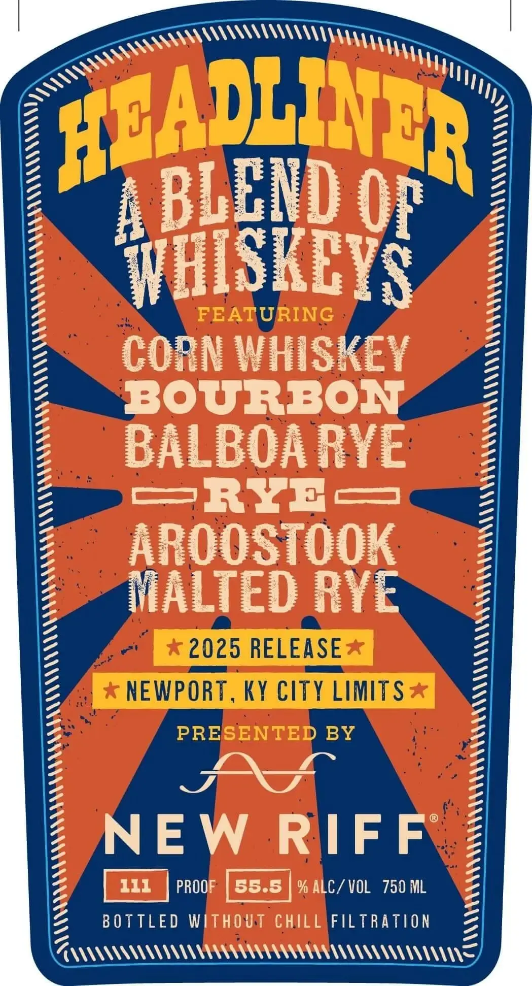 New Riff Headliner 2025 Limited Edition – A Blend of Whiskeys