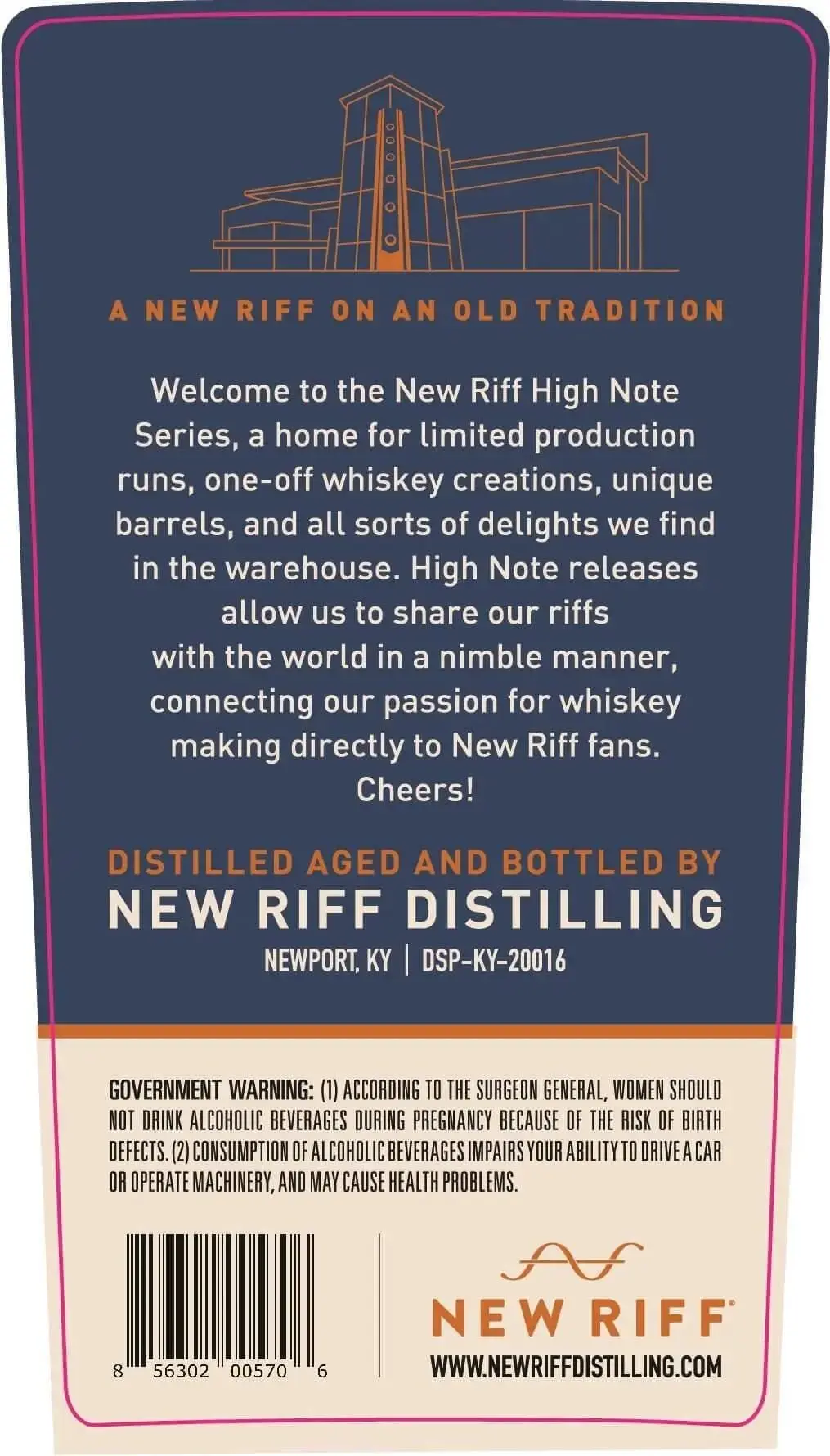 New Riff High Note Collection Kentucky Straight Rye Whiskey - Image 2