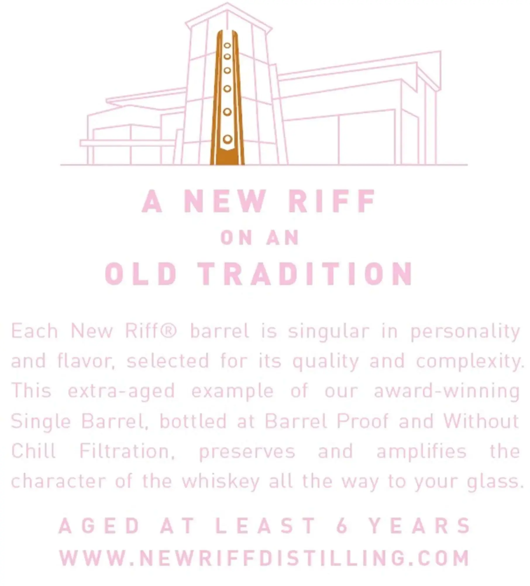 New Riff Single Barrel Rye Whiskey – 6-Year Barrel Proof - Image 2