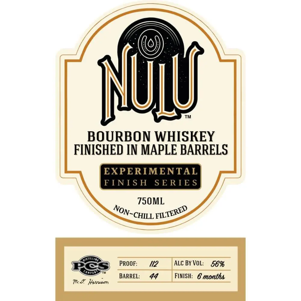 Nulu Bourbon Finished In Maple Barrels - Image 2