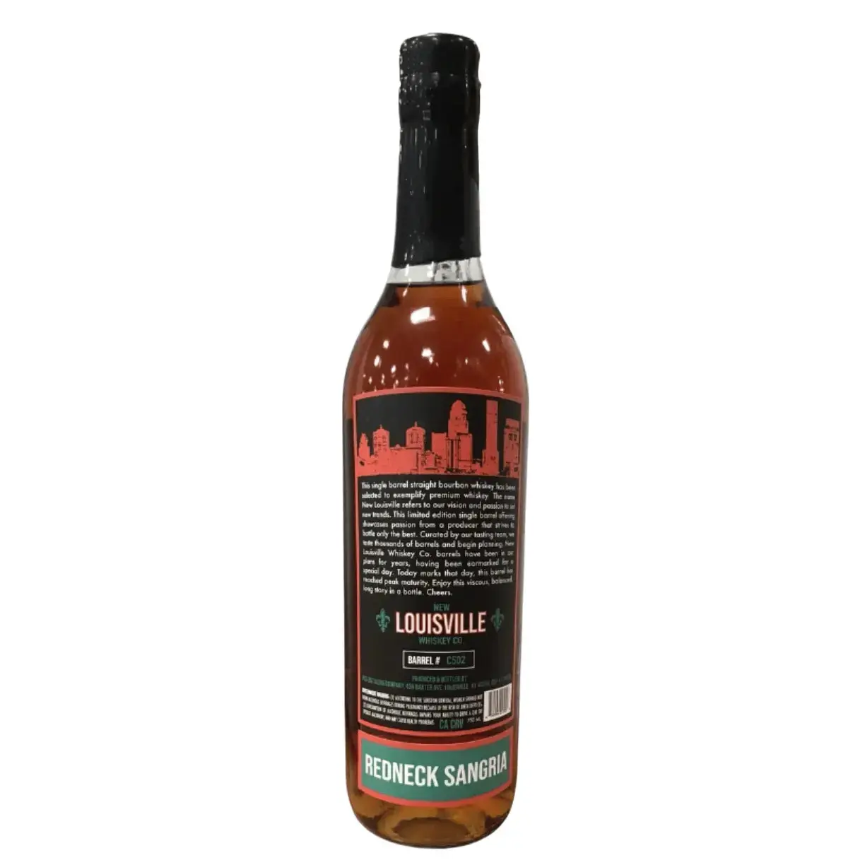 Nulu New Louisville Whiskey Co. 8 Year Bourbon 'Redneck Sangria' - Image 2