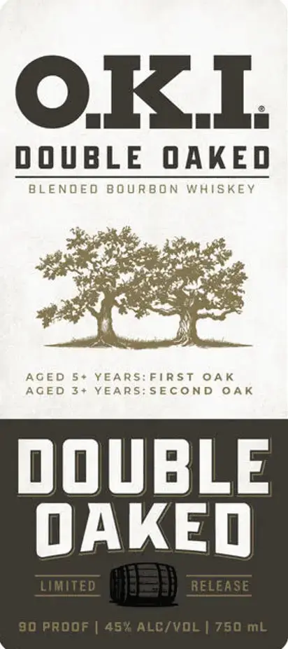 O.K.I. Double Oaked Blended Bourbon Whiskey Limited Release