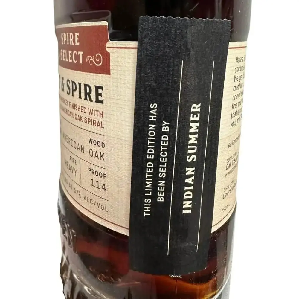 Oak & Eden Wheat & Spire Single Barrel Pick ( INDIAN SUMMER ) - Image 3