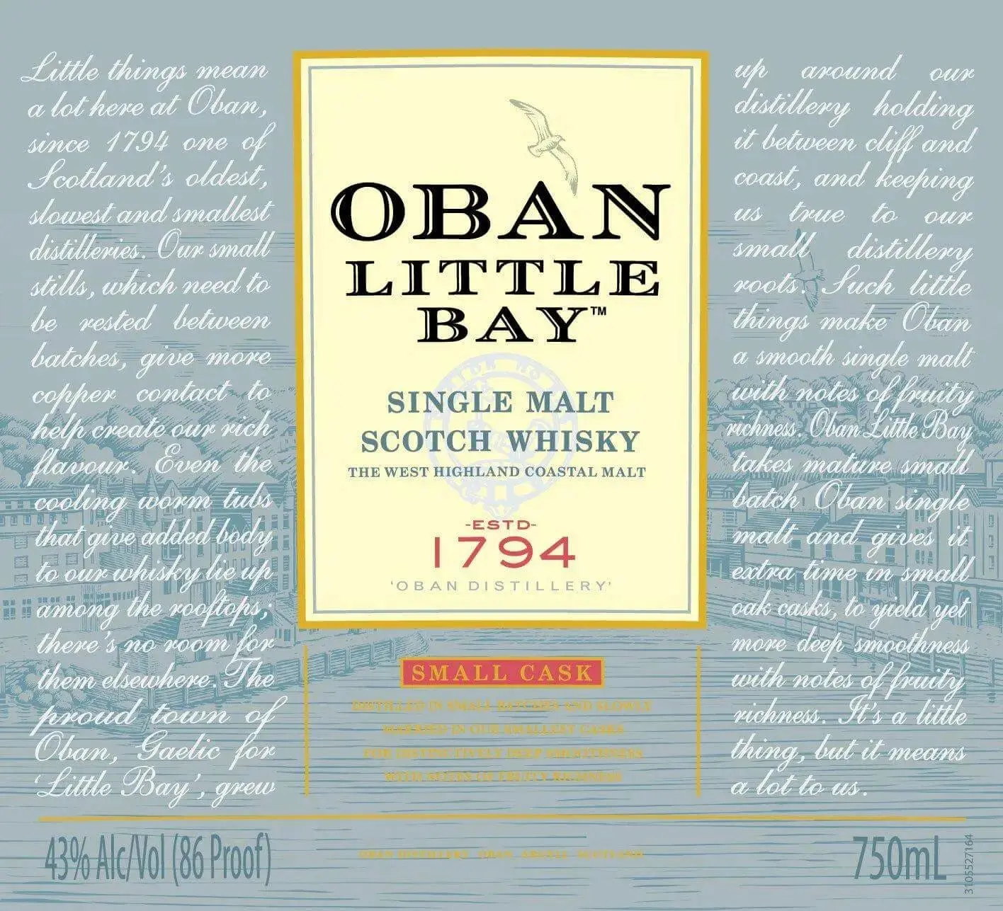 Oban Little Bay Single Malt Scotch Whisky