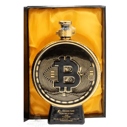 Oceano Azul Cryptoquila Anejo Tequila 1L