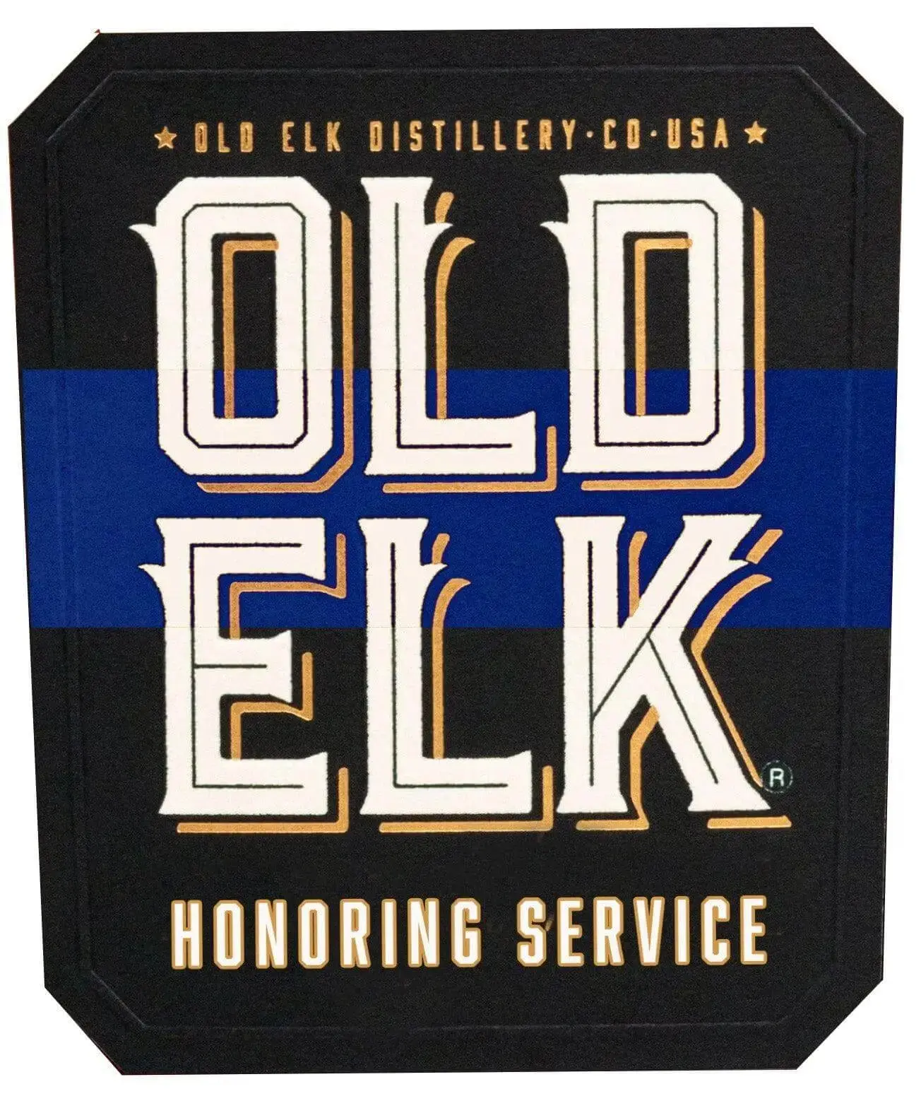 Old Elk Honoring Service American Whiskey