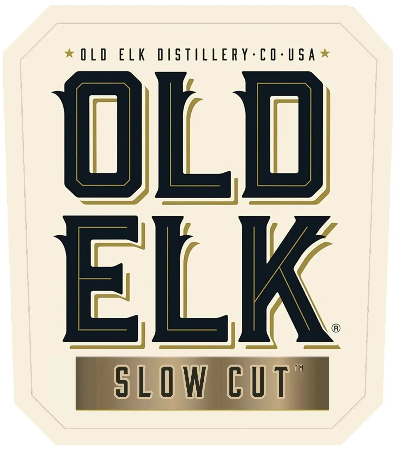Old Elk Slow Cut Blended Straight Bourbon Whiskey 750ml