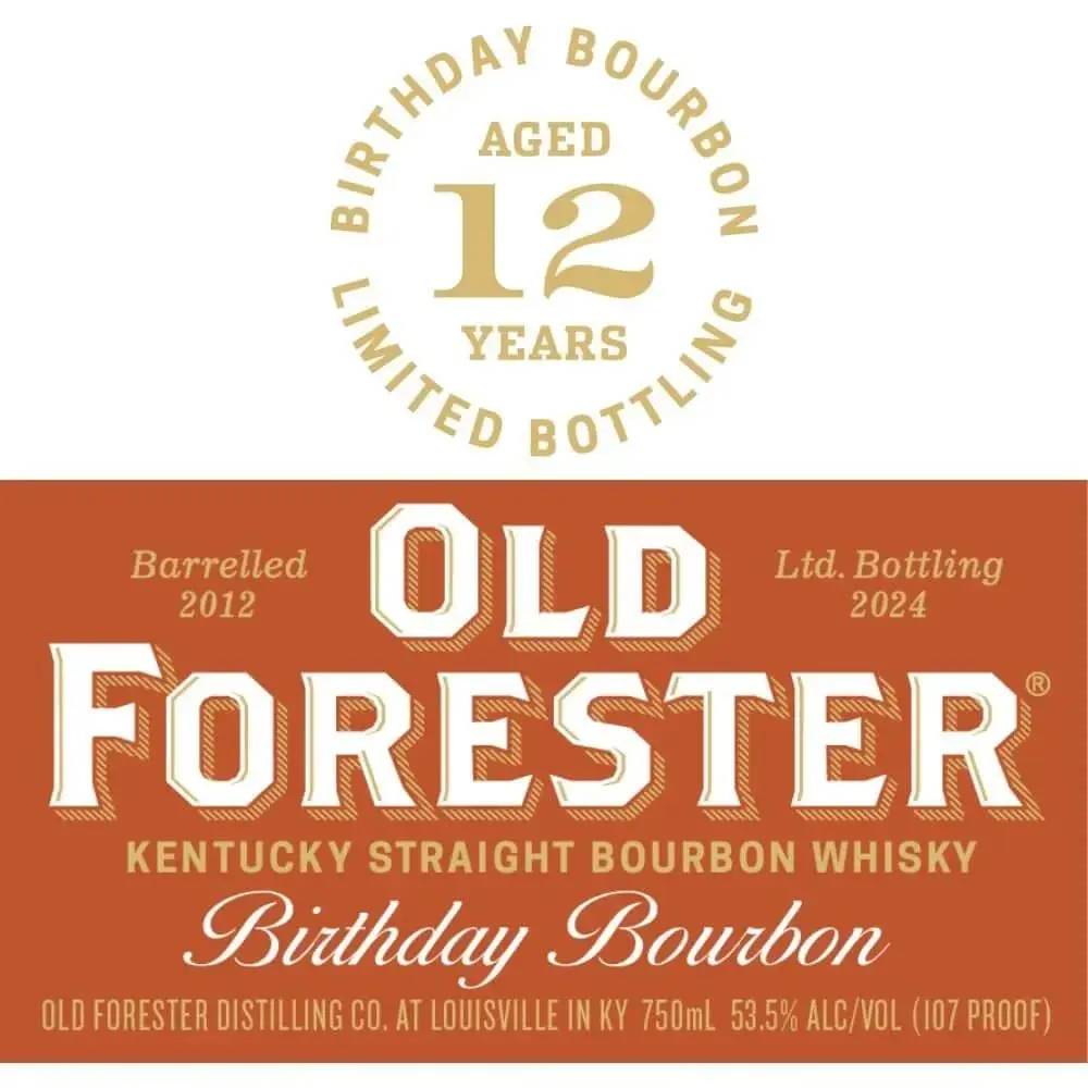 Old Forester Birthday Bourbon 2024 - Image 2