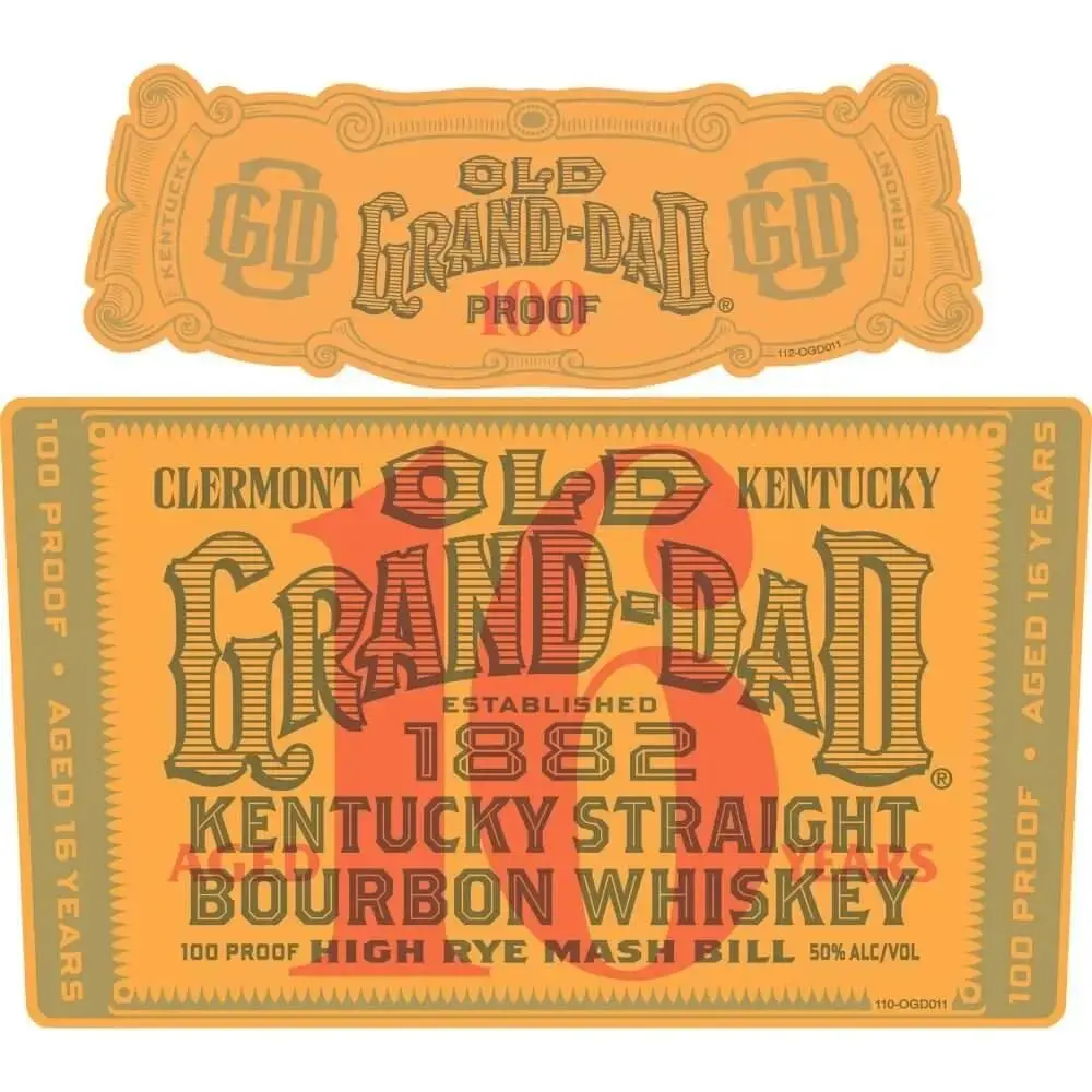 Old Grand-Dad 16 Year Old Straight Bourbon - Image 2