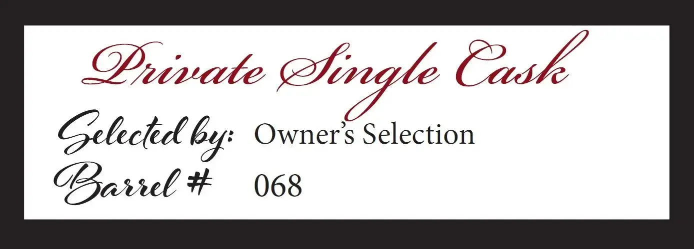 Old Man Winter Bourbon Whiskey Private Single Cask Barrel #068 - Image 2