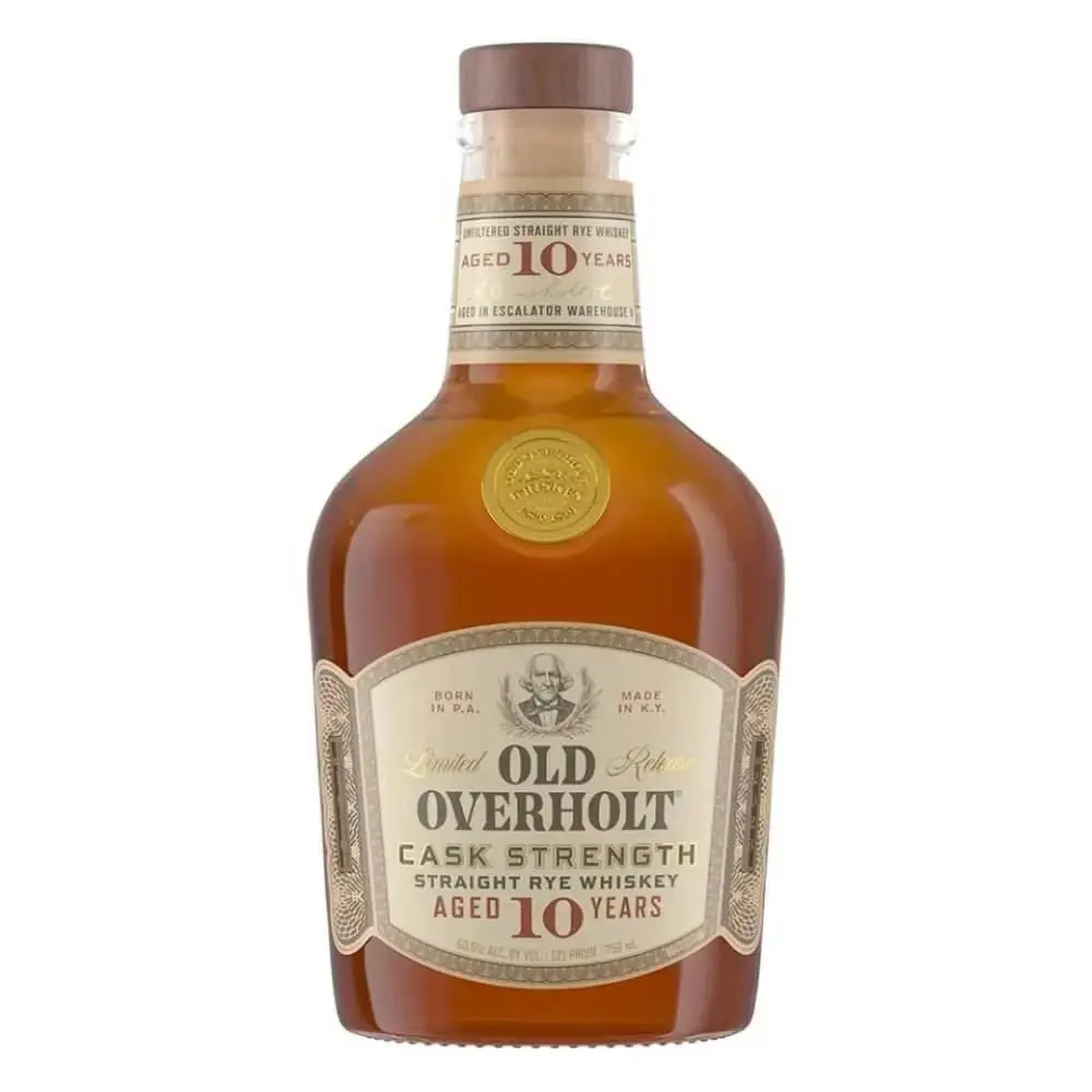 Old Overholt 10 Year Old Cask Strength Straight Rye