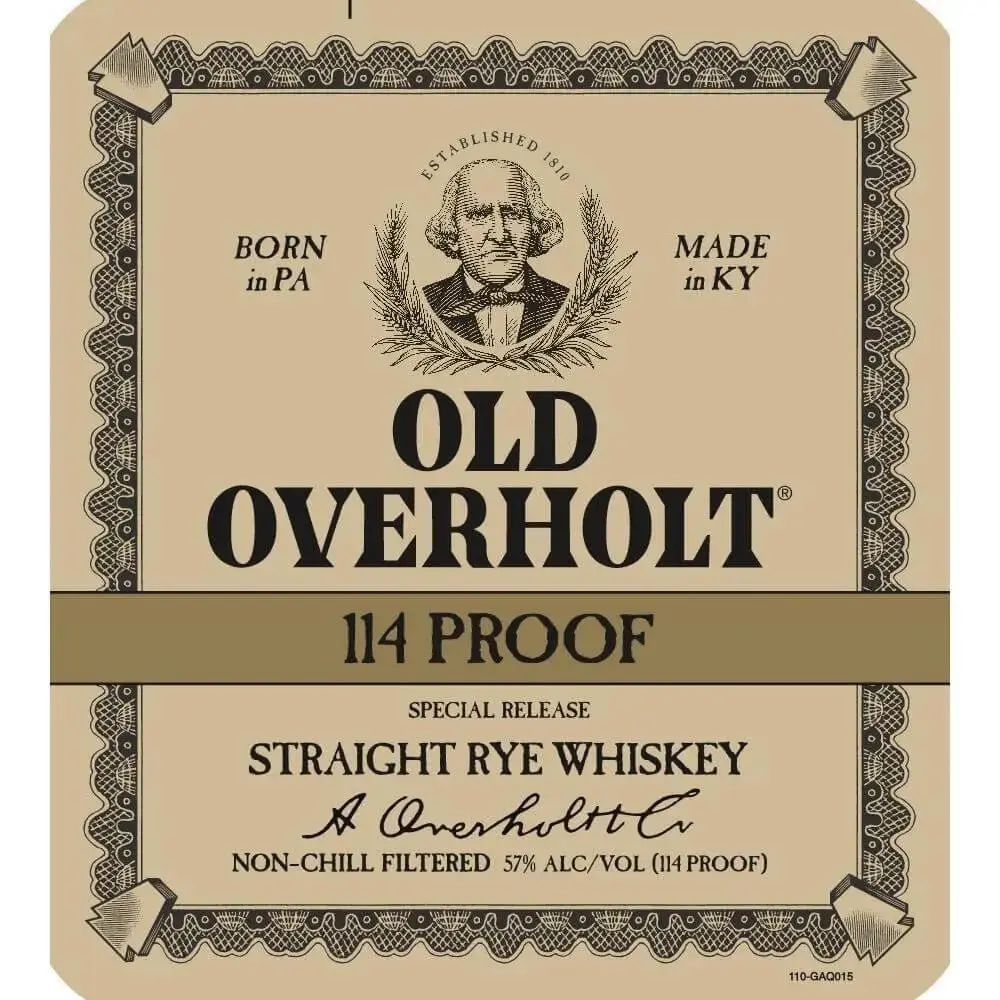Old Overholt 114 Proof - Image 2