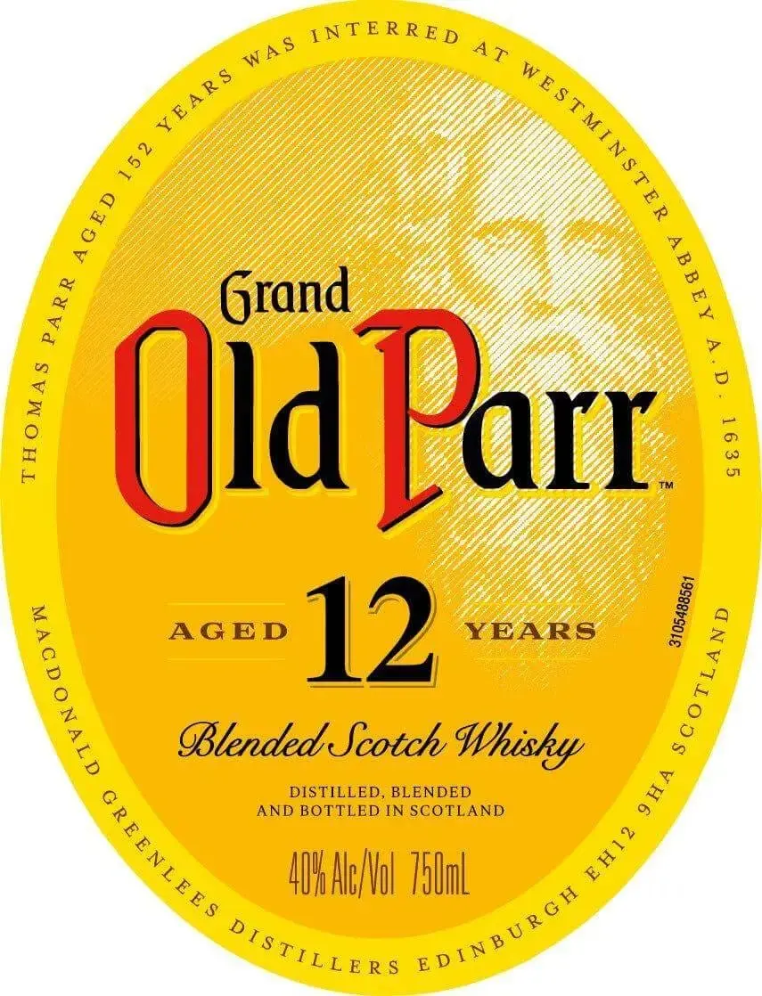 Old Parr 12 Year Old Blended Scotch Whisky