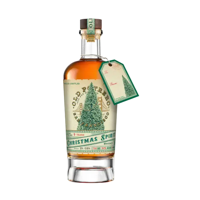 Old Potrero 2025 Christmas Spirit Whiskey 9 Year Limited Edition 700mL