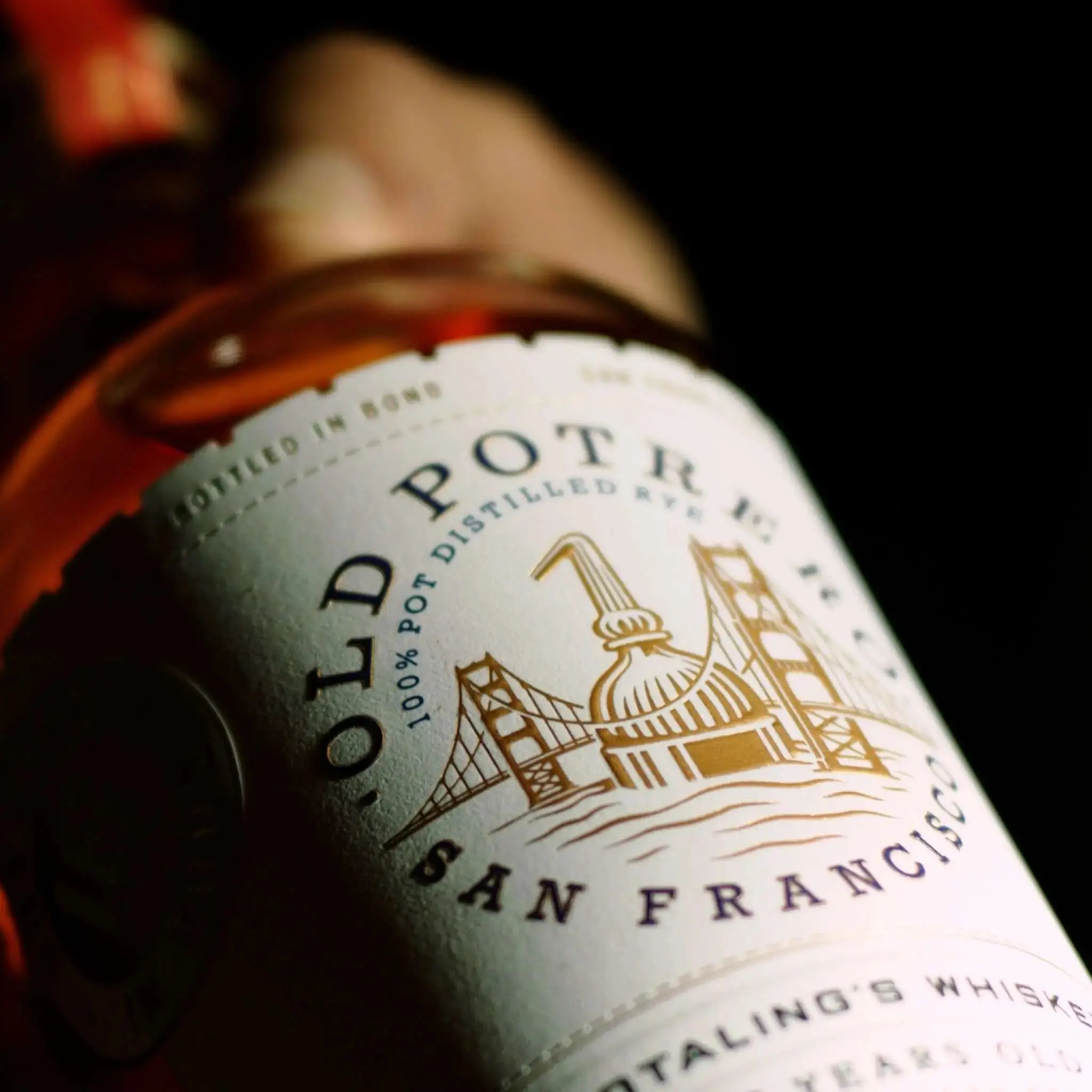 Old Potrero Hotaling's Bottle in Bond 16YO Whiskey - Image 2