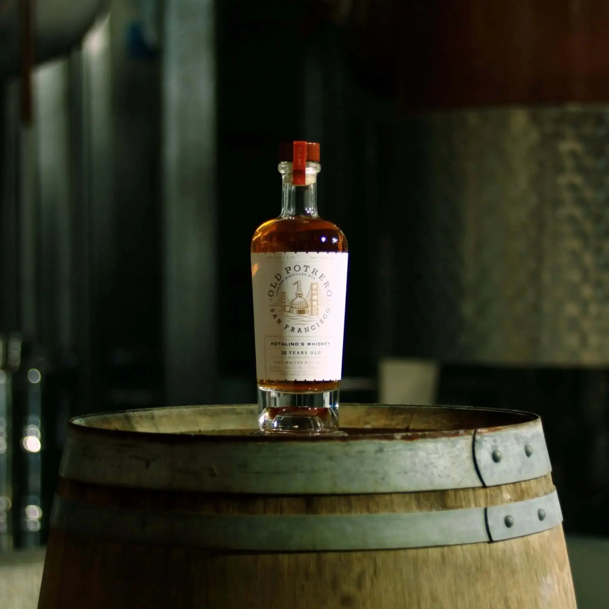 Old Potrero Hotaling's Bottle in Bond 16YO Whiskey - Image 4