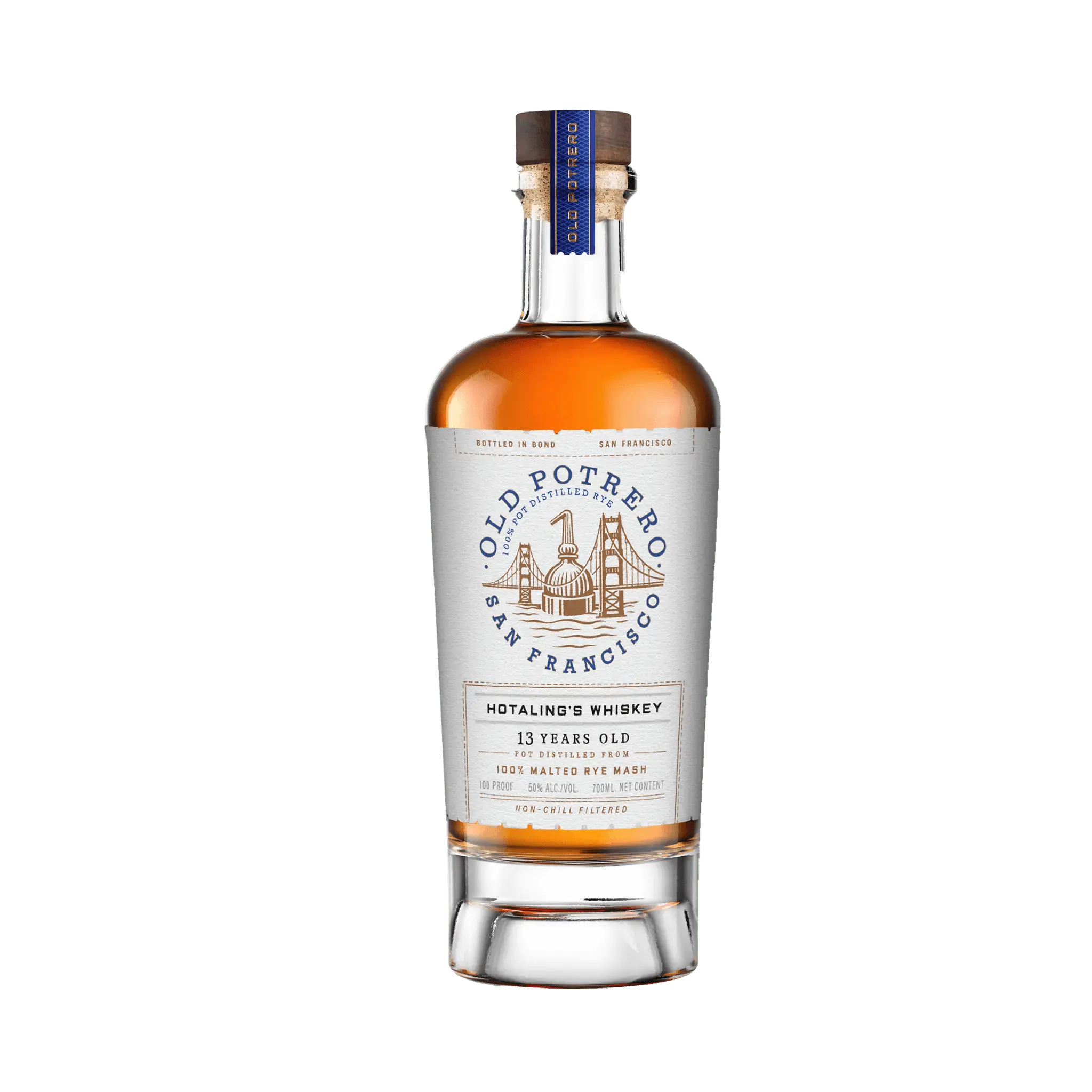 Old Potrero Hotaling's Bottle in Bond 13 Year Old Whiskey