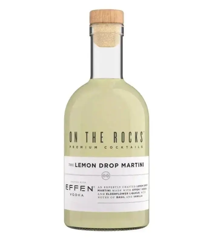 On The Rocks Lemon Drop Martini Cocktail 375mL