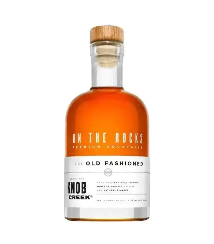 On The Rocks The Old Fashioned Knob Creek Premium Cocktails 375mL